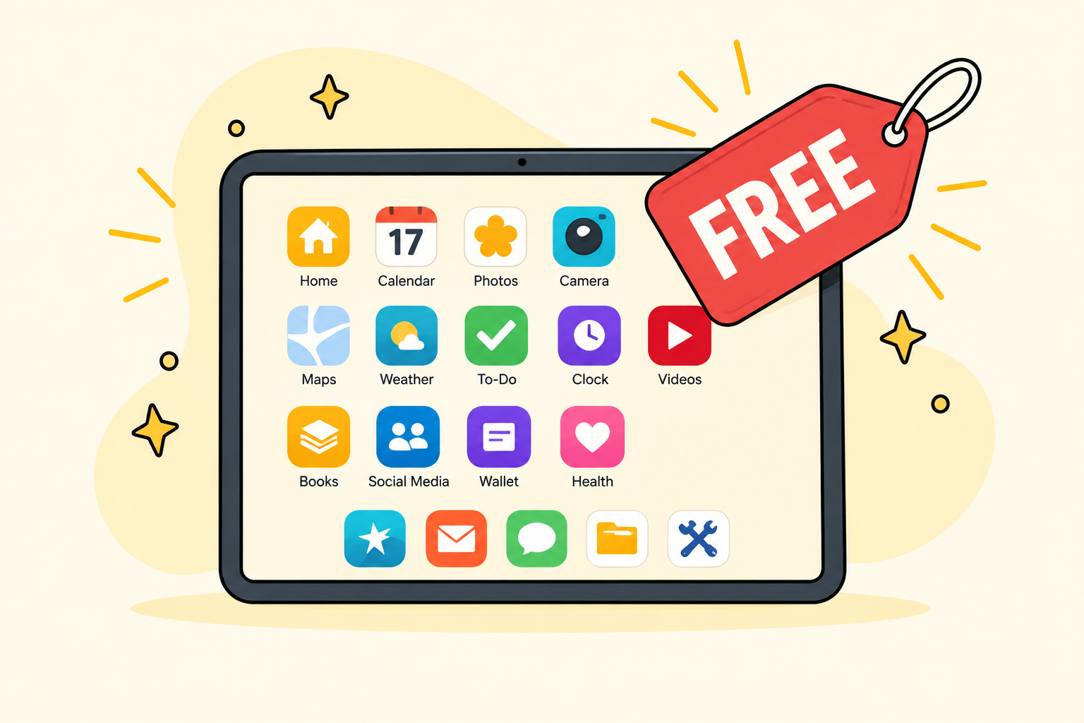 Kostenlose iPad-Apps über den Apple School Manager kaufen