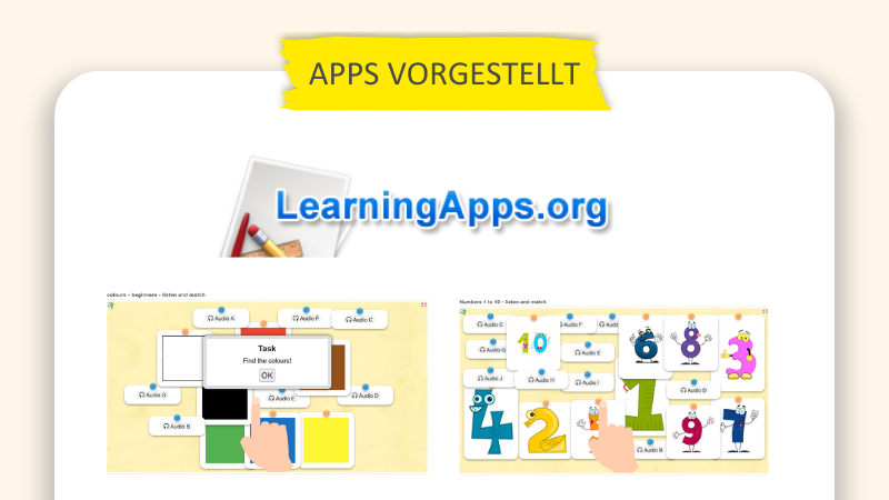 Vorgestellt: LearningApps im Unterricht