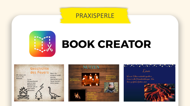 Wie lässt sich das Thema „Feuer“ kreativ und digital entdecken? Gemeinsam mit den vierten Klassen der 25. Grundschule haben wir genau das erprobt: Mit der App Book Creator gestalteten die Schülerinnen und Schüler eigene multimediale E-Books. Ein tolles Beispiel dafür, wie Medienbildung das Lernen bereichert!