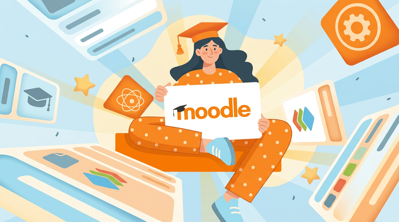 Moodle Illustration